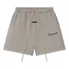 Essentials Gray Training Classic Sweat Shorts In Neutral