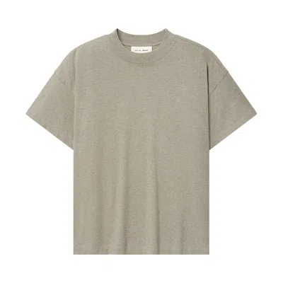 Pre-owned Essentials Fear Of God  Tri-blend Essential Tee Slim Fit 'seal Heather' | Grey | Men's Size M