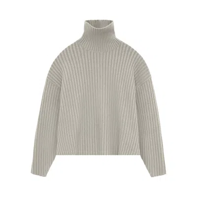 Pre-owned Essentials Fear Of God  Turtleneck 'seal' | Grey | Men's Size L