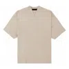 Essentials Fear Of God  V-neck 'silver Cloud' In Neutral