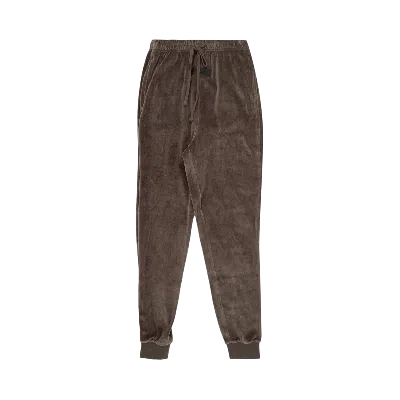 Pre-owned Essentials Fear Of God  Velour Pant 'off Black'