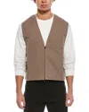 Essentials Fear Of God  Vest In Brown