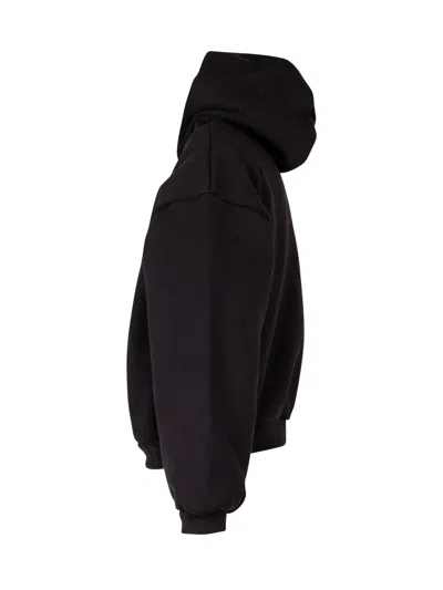 Essentials Fear Of God  Vintage Black  Sweatshirt With Hood