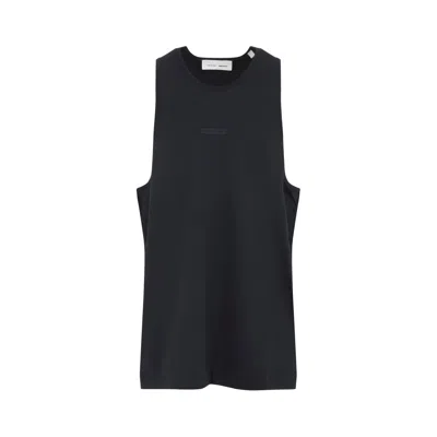 Essentials Retro Slim-fit Vest In Black