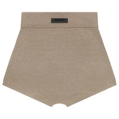 Pre-owned Essentials Fear Of God  Waffle Boxer 'desert Sand' | Tan | Women's Size Xl In Brown