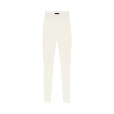 Pre-owned Essentials Fear Of God  Waffle Legging 'shell' | Cream | Women's Size S In White