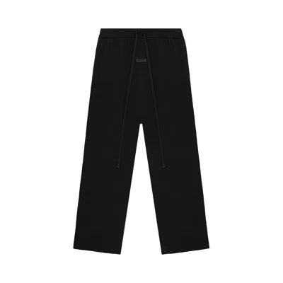 Pre-owned Essentials Fear Of God  Waffle Relaxed Pant 'black' | Women's Size S