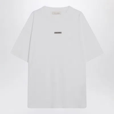 ESSENTIALS FEAR OF GOD ESSENTIALS  WHITE COTTON T-SHIRT