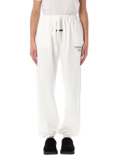 ESSENTIALS FEAR OF GOD ESSENTIALS WHITE FEAR OF GOD ESSENTIALS STATE SWEATPANTS