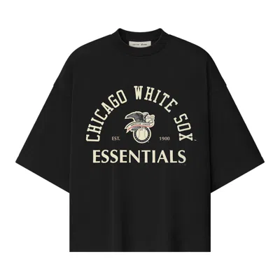 Pre-owned Essentials Fear Of God  White Sox American League Merch Tee 'black' | Men's Size Xs