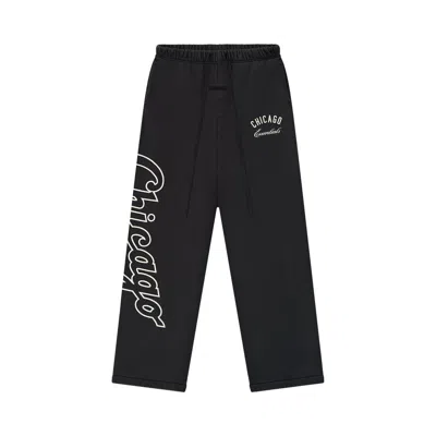 Pre-owned Essentials Fear Of God  White Sox Lounge Sweatpant 'black' | Men's Size L