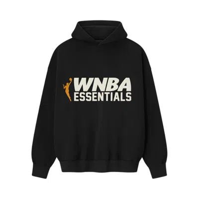 Pre-owned Essentials Fear Of God  Wnba Sport Hoodie 'vintage Black' | Men's Size M