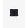 Essentials Fear Of God  Womens Black Drawstring-waist Shell Running Shorts