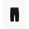 Essentials Black Rib Shorts