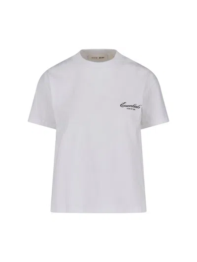 Essentials Fear Of God  Women's  Cotton T-shirt In White