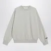 Essentials Fear Of God  Greige Brushed Cotton Sweatshirt In Gray