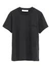Essentials Embroidered-logo T-shirt In Black
