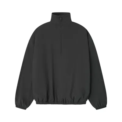Pre-owned Essentials Fear Of God  Womens Nylon Half Zip Track Jacket 'iron Grey' | Women's Size Xl
