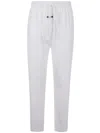Essentials Drawstring Track Pants In White