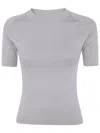 Essentials Shrunken Baseball T-shirt In Gray
