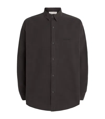 Essentials Fear Of God  Work Shirt In Black