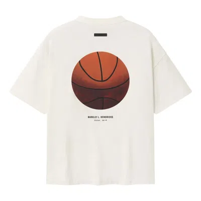 Essentials Fear Of God  X Knicks X Barkley Hendricks 90s T-shirt 'ivory' In White