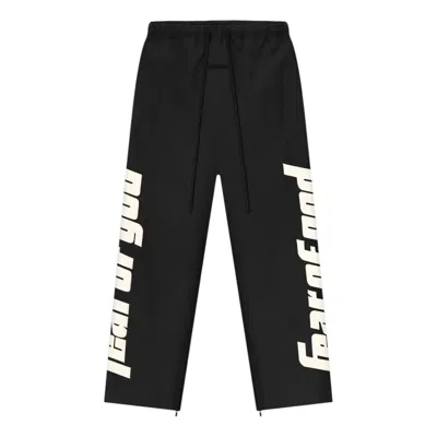 Essentials Fear Of God  X Mlb Nylon Trackpants 'black' In Multi