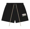 Essentials Fear Of God  X Nba Sweatshorts 'black'