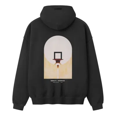 Essentials Fear Of God  X Nba X  Barkley Hendricks 90s Hoodie 'faded Black'