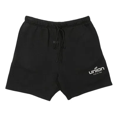 Essentials Fear Of God  X Union La Fw21 Vintage Short Black