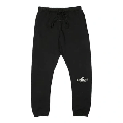 Essentials Fear Of God  X Union La Fw21 Vintage Sweatpant Black
