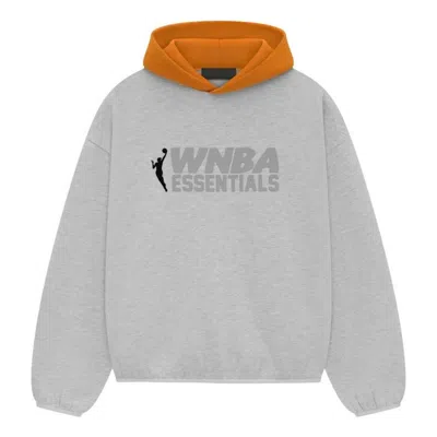 Essentials Fear Of God  X Wnba Hoodie 'light Heather' In Multi