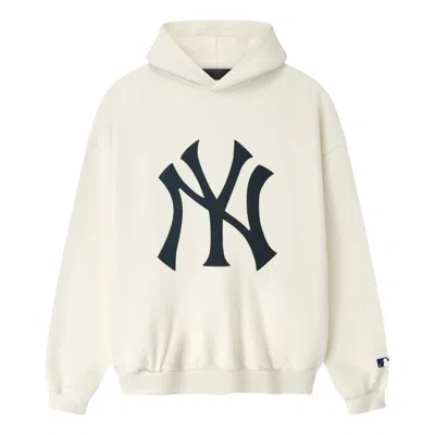 Essentials Fear Of God  Yankees Sport Hoodie 'cream White' In Neutral