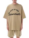 Essentials Training 90s Logo-print T-shirt In Brown