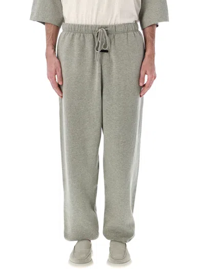 Essentials Fear Of God Refined Relaxed Fit Pants Size L In Concrete Heather