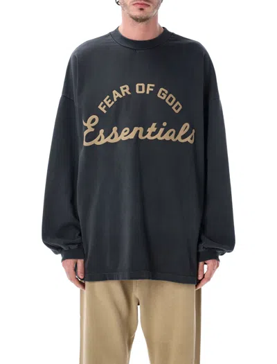 Essentials Fear Of God T Shirts And Polos In Black