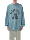 Essentials Fear Of God T Shirts And Polos In Blue
