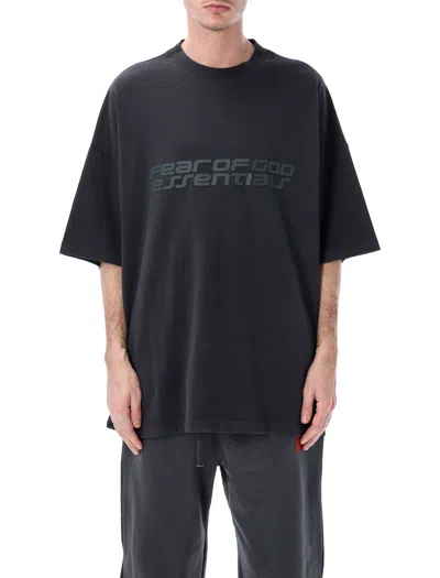 Essentials Fear Of God T Shirts And Polos In Gray