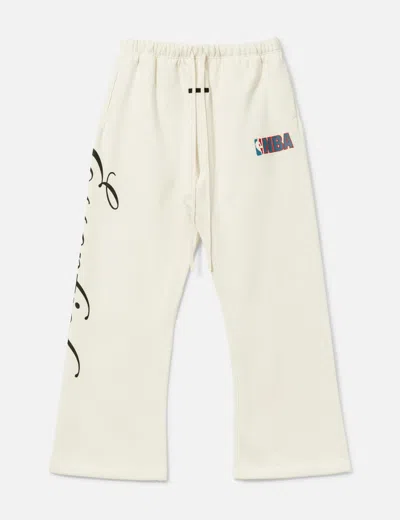 Essentials Fear Of God X Nba Flare Sweatpant In White