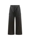 Essentials Field Drawstring Trousers In Black