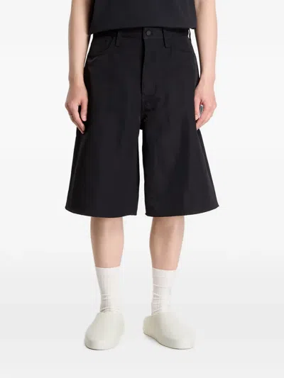 Essentials Five-pocket Shorts In Black