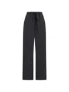 Essentials Flared Track Pants In Black