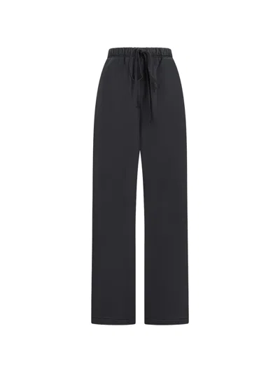 Essentials Flared Track Pants In Black