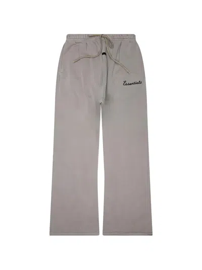 Essentials Flared Trousers In Gray