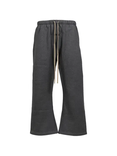 Essentials Flare-silhouette Sweatpants In Gray