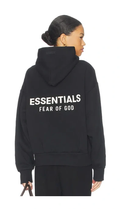 Essentials Fleece Hoodie In Black