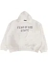 Essentials Fleece Hoodie In 白色
