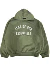 Essentials Fleece Hooded Sweatshirt In 绿色