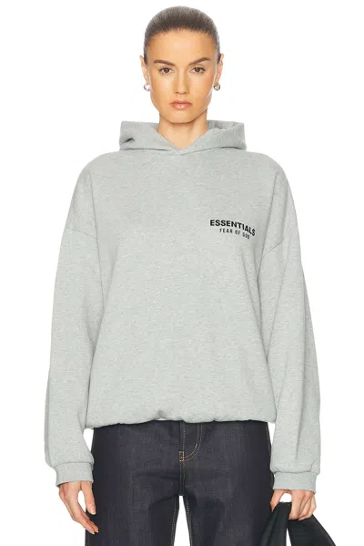 Essentials Fleece Hoodie In White