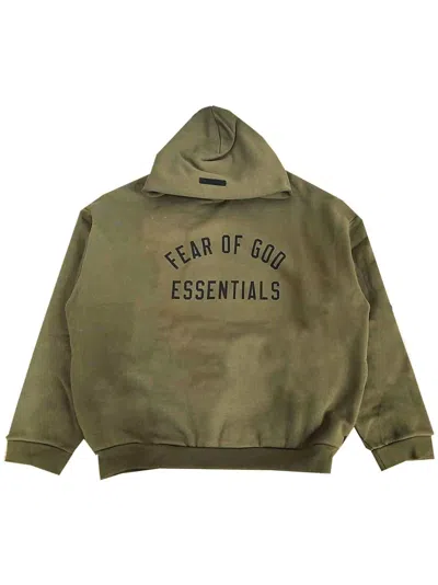 Essentials Fleece Hoodie In Green